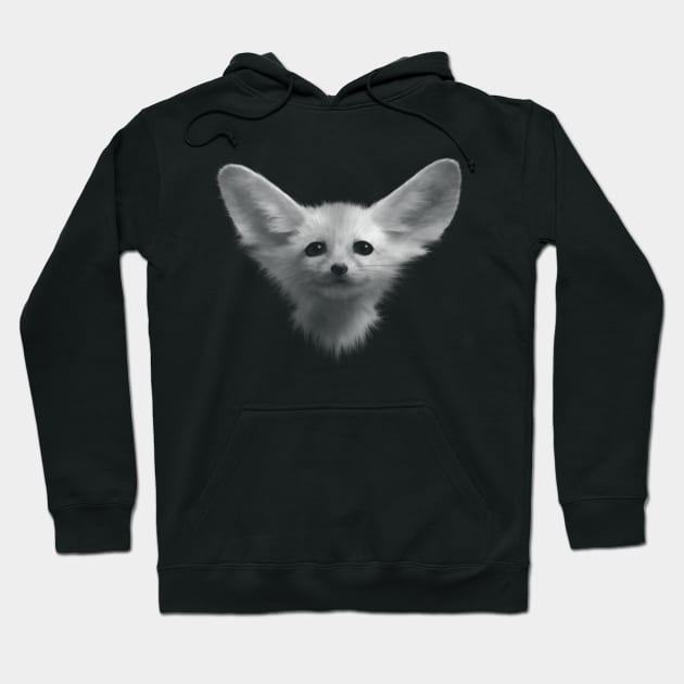 Fennec Fox Hoodie by garethrowson